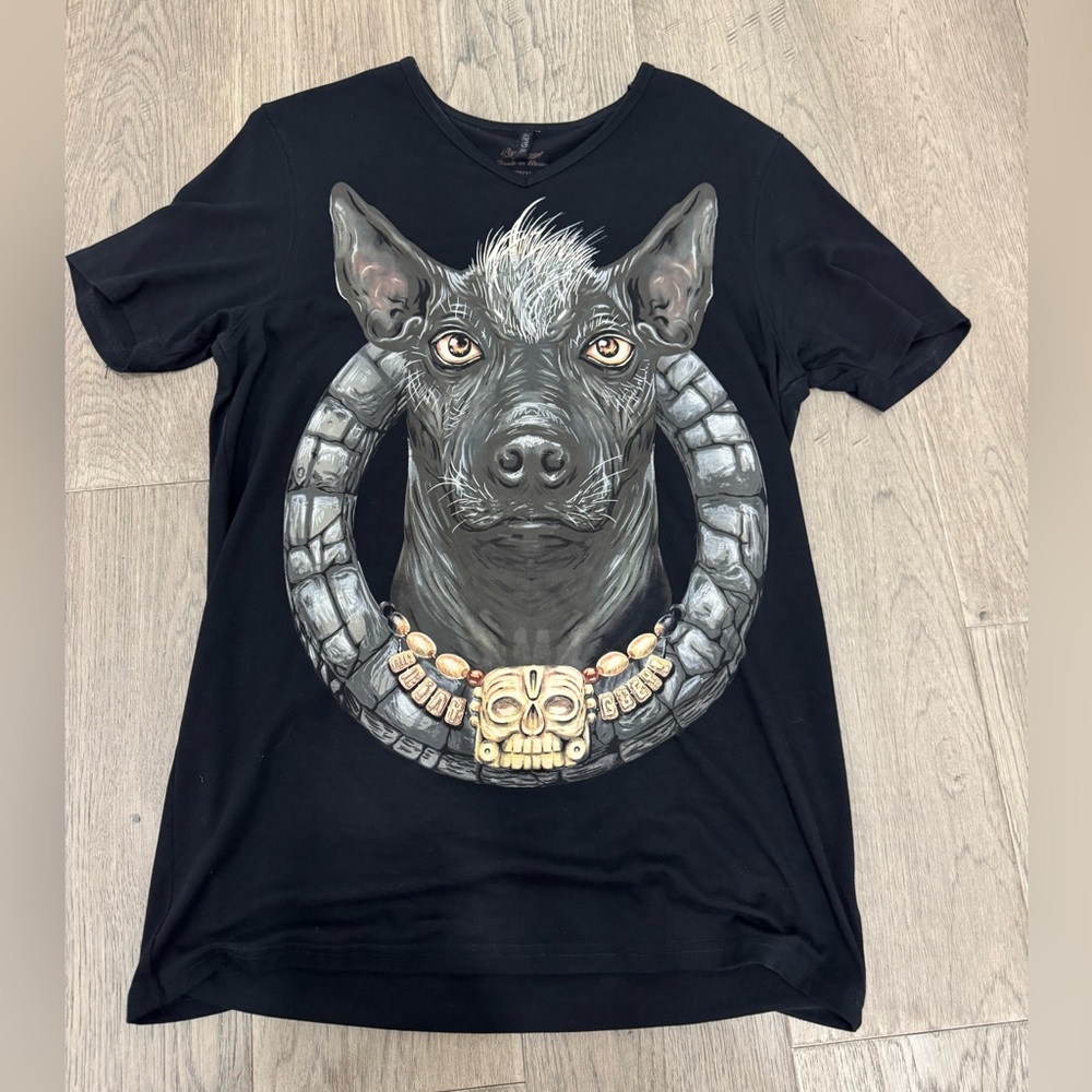 iAY Guey men designer tshirt black Mexico  - Medium